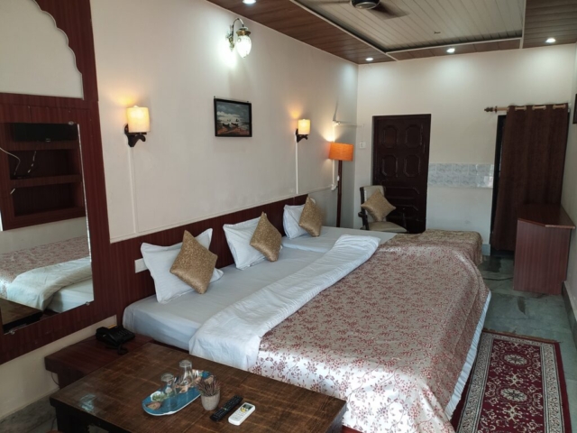 Triple Bedded Family Room with Private Balcony