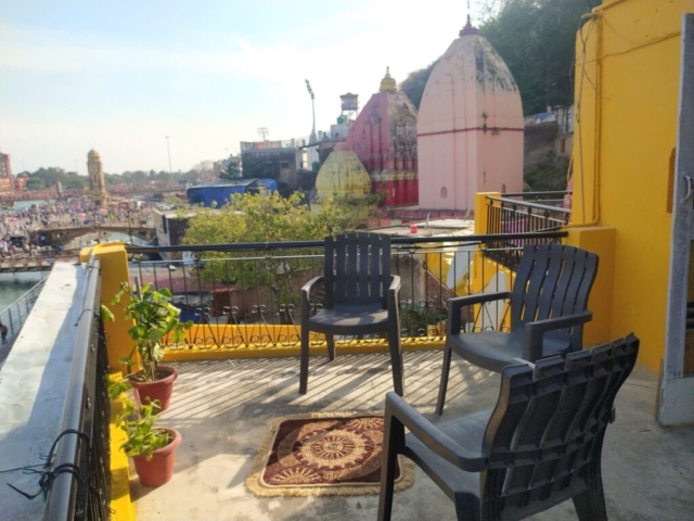 Private Balcony of Double Bed AC Premium Deluxe Room